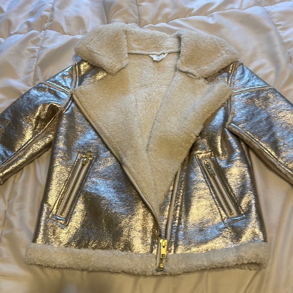 Gap gold metallic coat - Picture 1 of 2